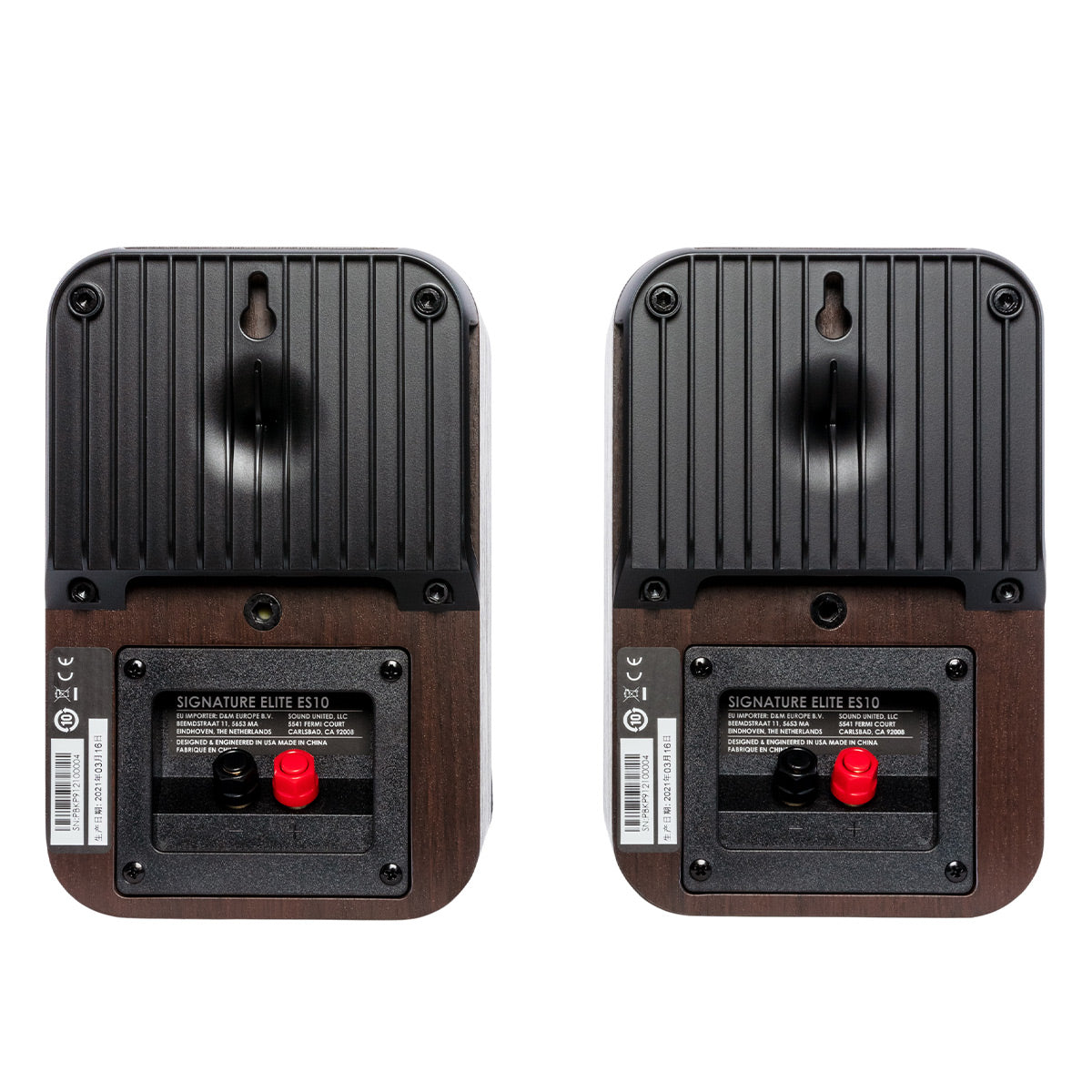 Polk Audio Signature Elite ES10 Surround Speaker Cable Bundle (Walnut)