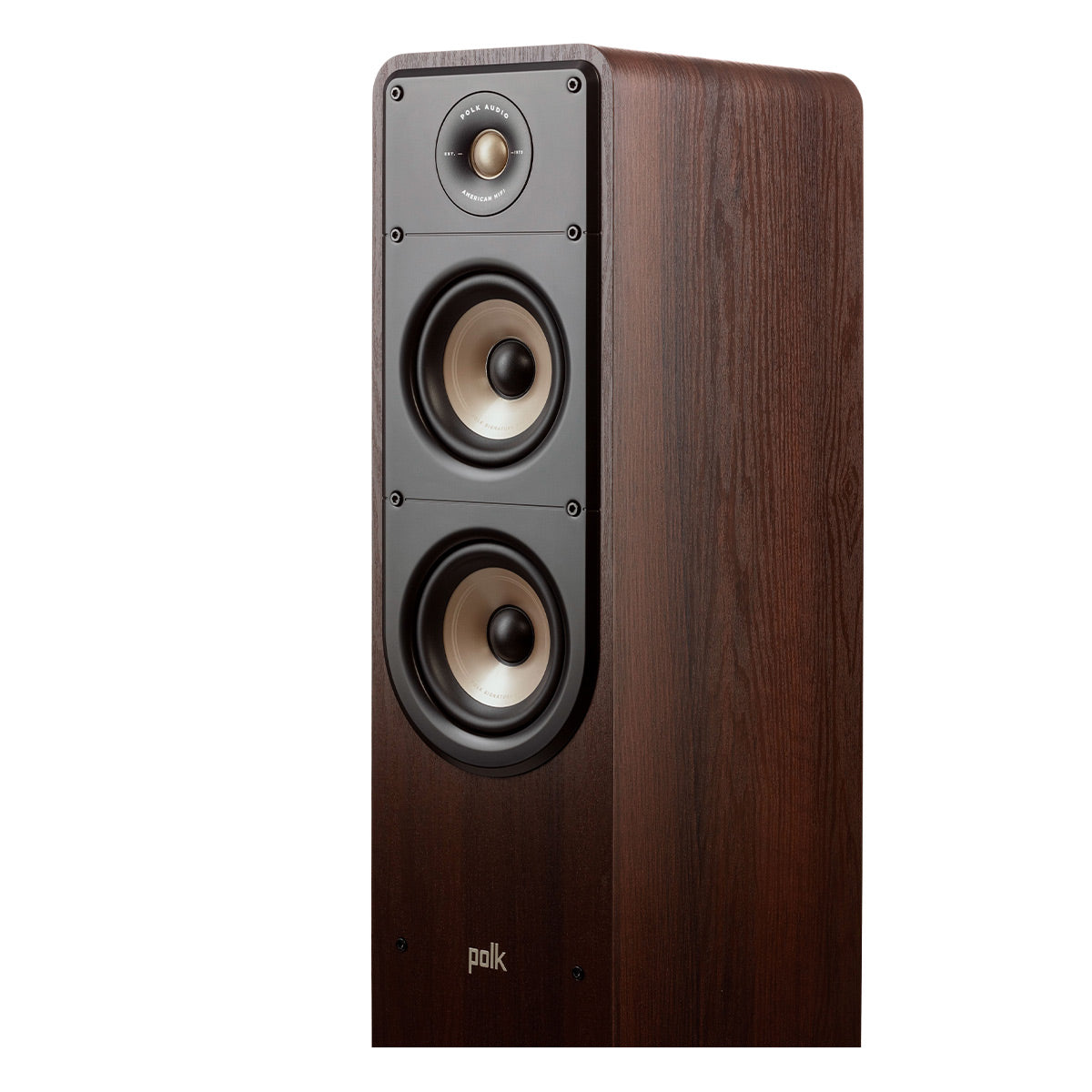 Polk Audio Signature Elite ES50 Floorstanding Speaker Cable Bundle (Walnut)