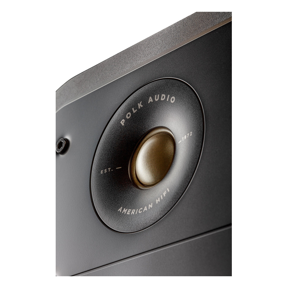 Polk Audio Signature Elite ES15 Compact Bookshelf Speakers - Pair (Black)