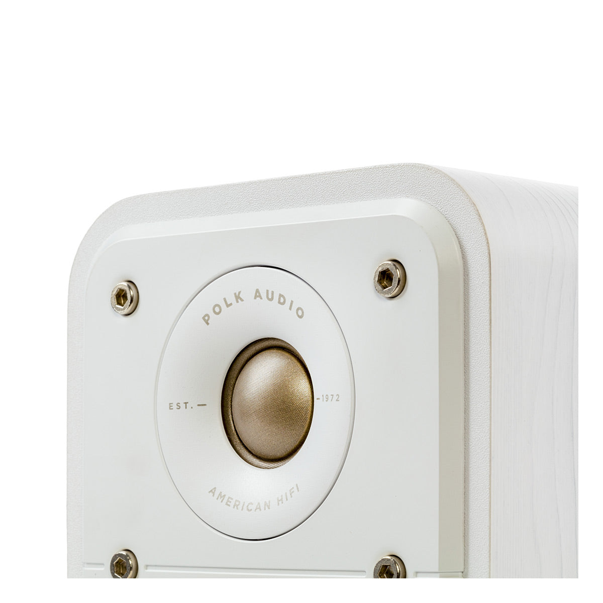 Polk Audio Signature Elite ES15 Compact Bookshelf Speakers - Pair (White)