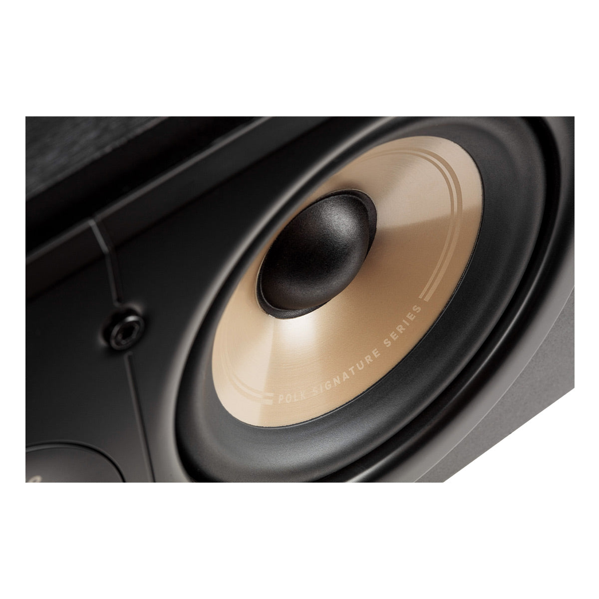 Polk Audio Signature Elite ES30 Center Channel Speaker Cable Bundle (Black)