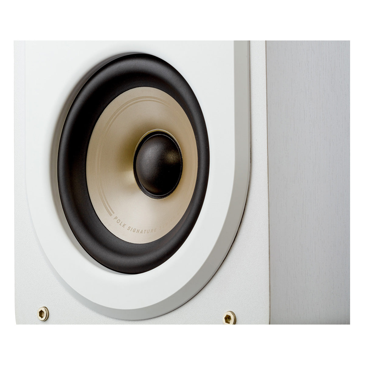 Polk Audio Signature Elite ES15 Compact Bookshelf Speakers - Pair (White)