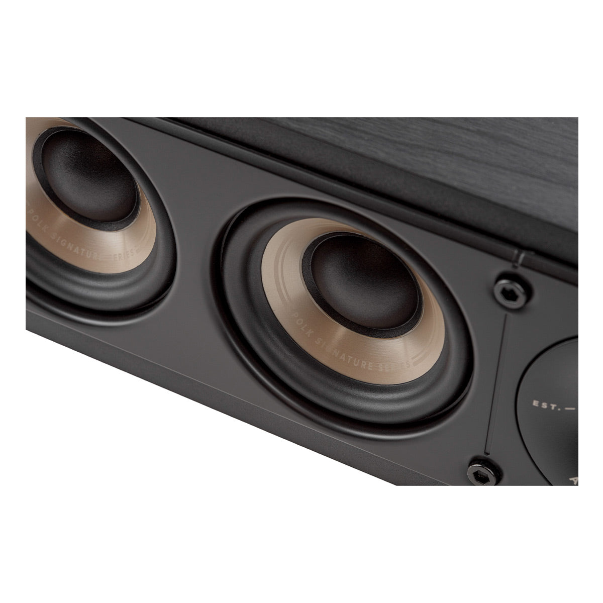 Polk Audio Signature Elite ES35 Slim Center Channel Speaker (Black)