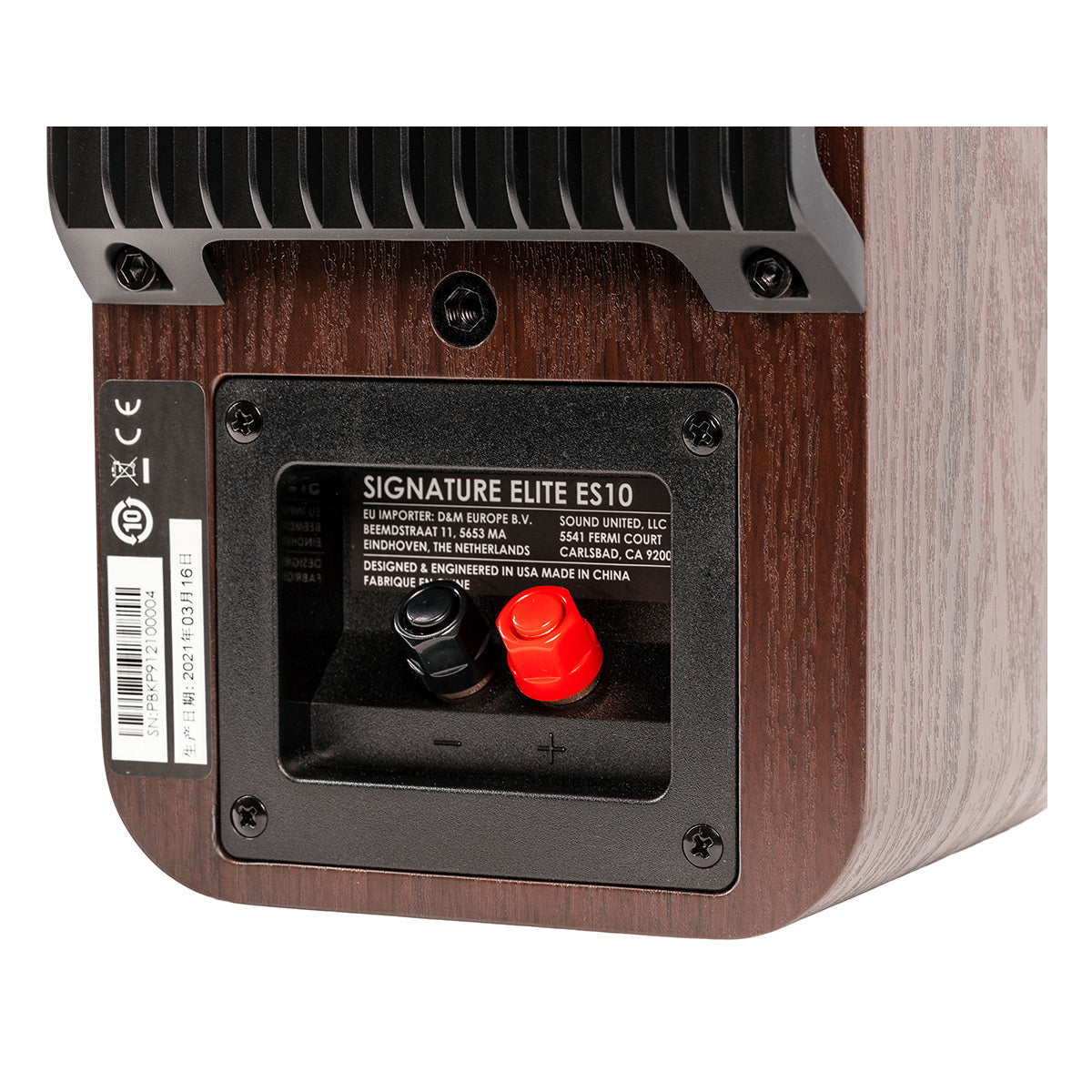 Polk Audio Signature Elite ES10 Surround Speaker Cable Bundle (Walnut)