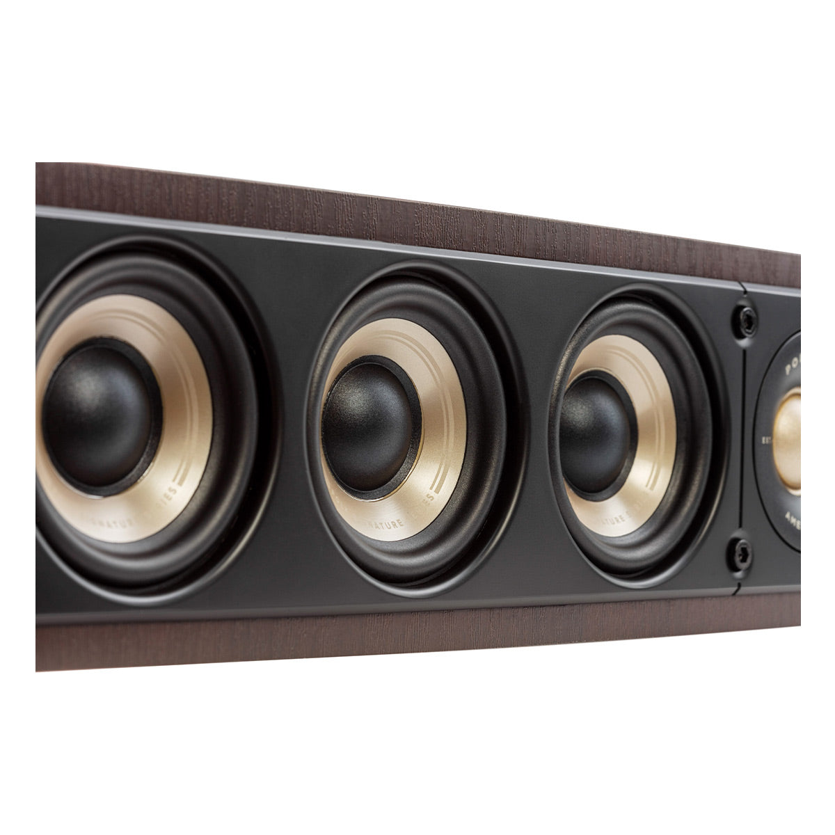Polk Audio Signature Elite ES35 Slim Center Channel Speaker (Walnut)