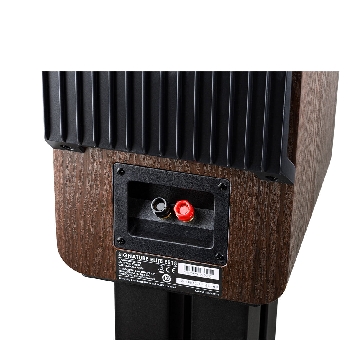 Polk Audio Signature Elite ES15 Compact Bookshelf Speakers - Pair (Walnut)