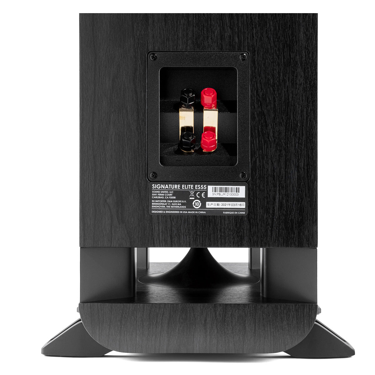 Polk Audio Signature Elite ES55 Floorstanding Speaker Cable Bundle (Black)