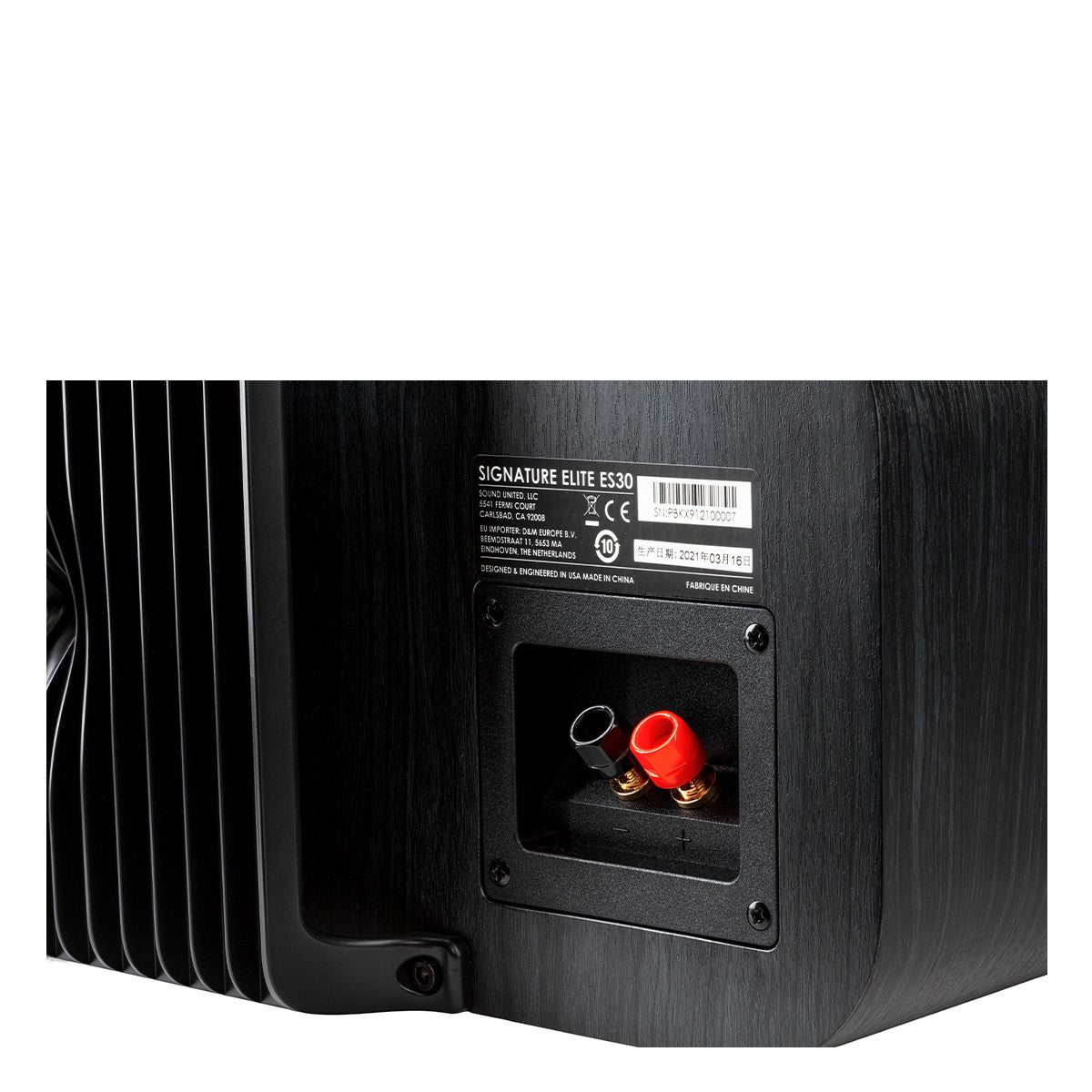 Polk Audio Signature Elite ES30 Center Channel Speaker Cable Bundle (Black)