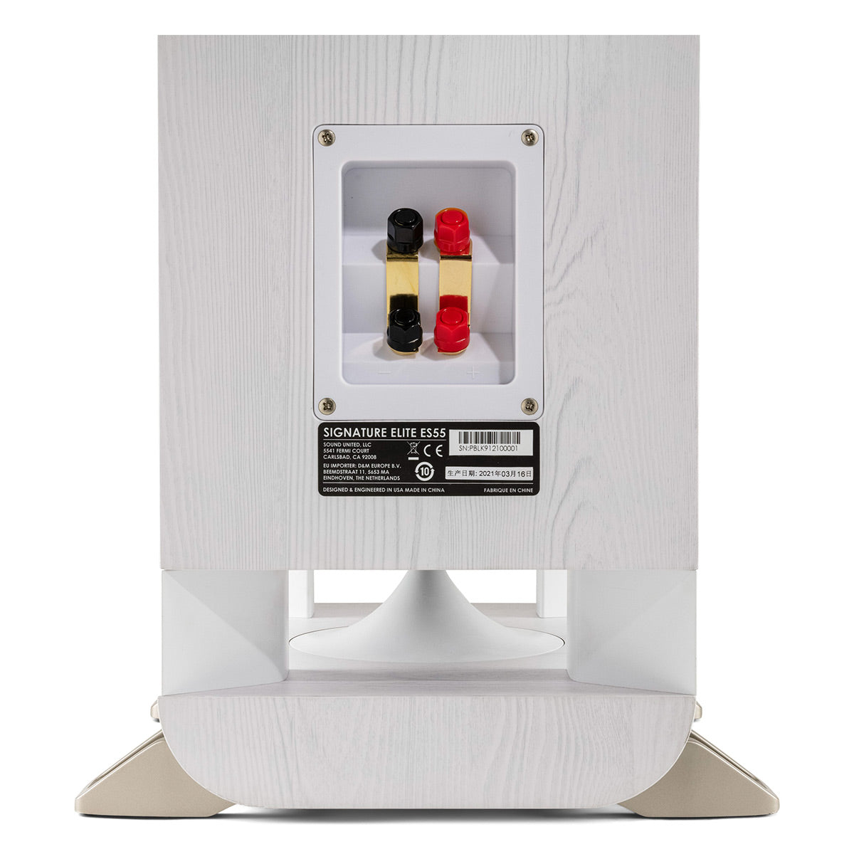 Polk Audio Signature Elite ES55 Floorstanding Speaker Cable Bundle (White)