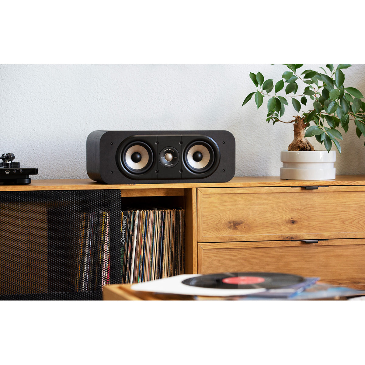 Polk Audio Signature Elite ES30 Center Channel Speaker (Black)