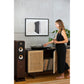 Polk Audio Signature Elite ES55 Floorstanding Speaker Cable Bundle (Walnut)
