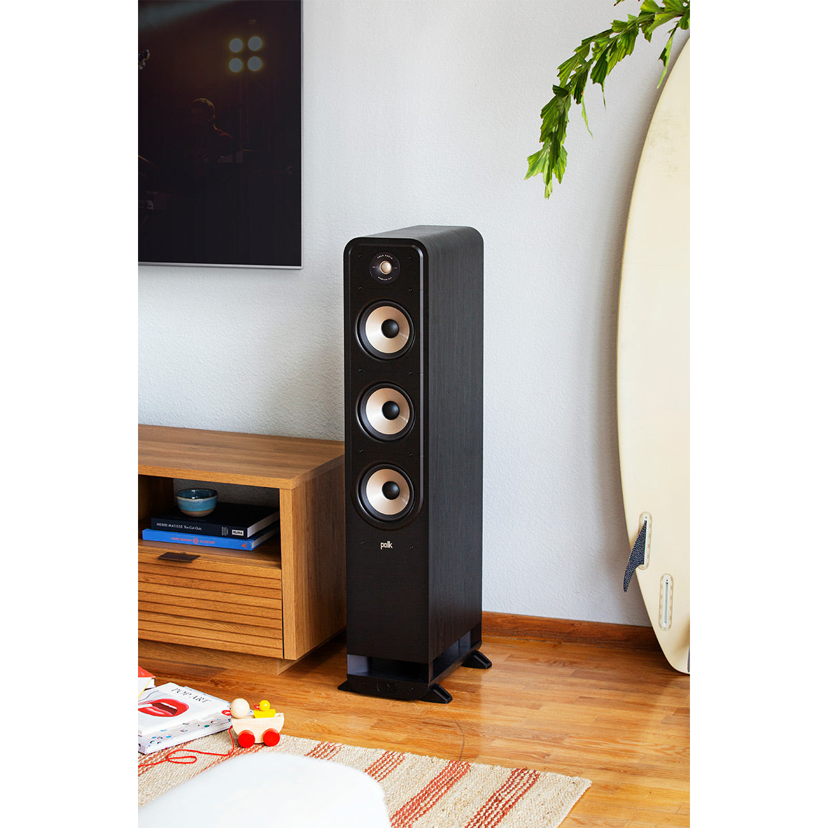 Polk Audio Signature Elite ES60 Hi-Fi Home Theater Floorstanding Speaker - Each (Black)