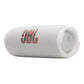 JBL Flip 7 Portable Bluetooth Speaker Bundle with Magnetic Mount (White)