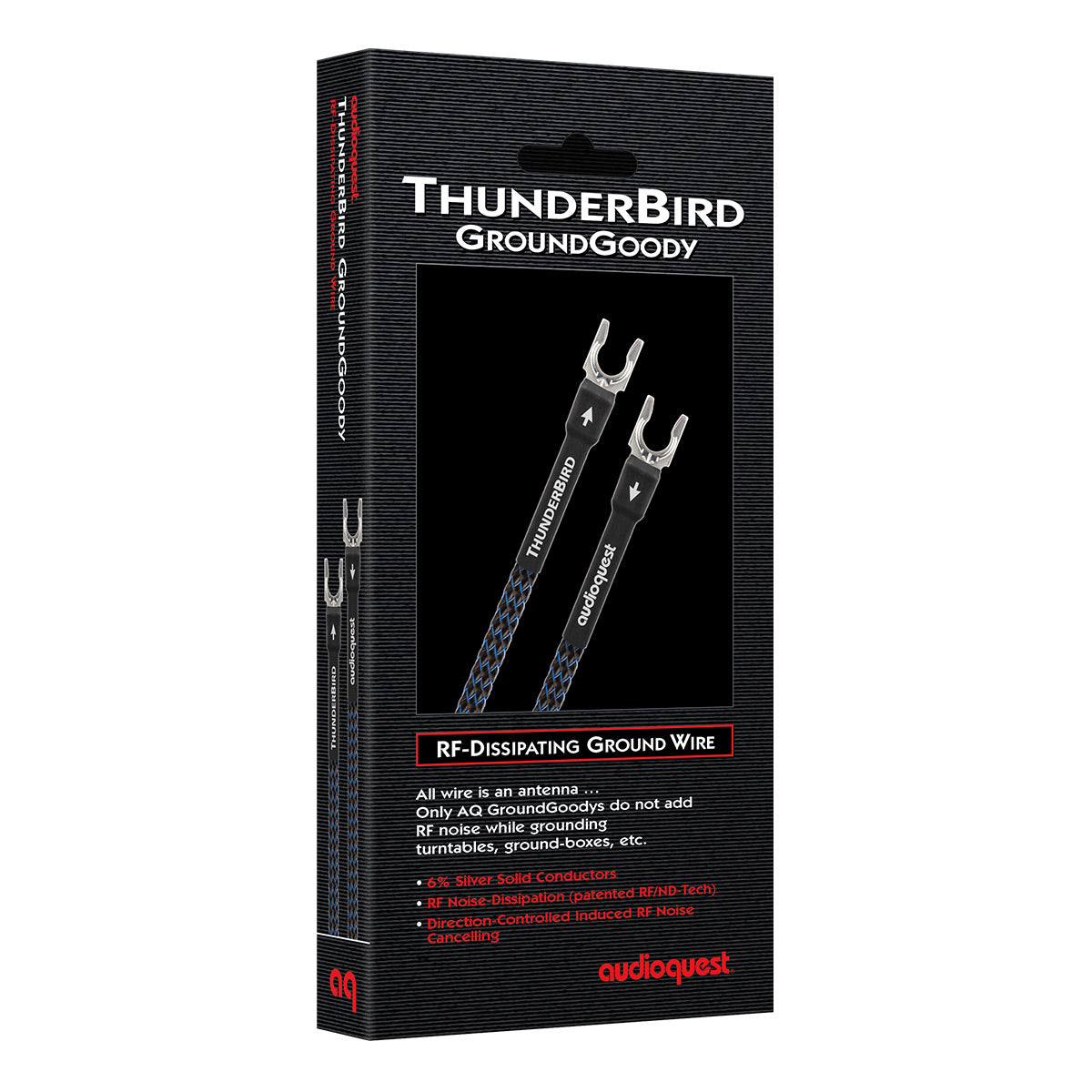AudioQuest Thunderbird Ground Goody RF-Dissipating Ground Wire (4.92 ft.)