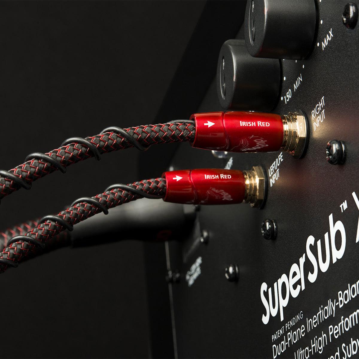 AudioQuest Irish Red RCA Male to RCA Male Subwoofer Cable (26.25 ft.)