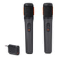 JBL PartyBox Club 120 Portable Party Speaker Bundle with Wireless Microphone System (White)