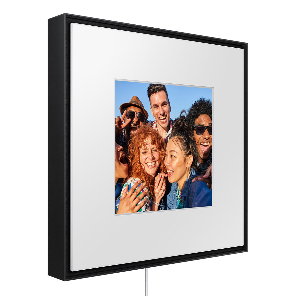 Samsung LS03D 65" The Frame QLED 4K HDR Smart TV with Slim-Fit Wall Mount (2024) and HW-LS60D Bluetooth Music Frame with Wall Mount