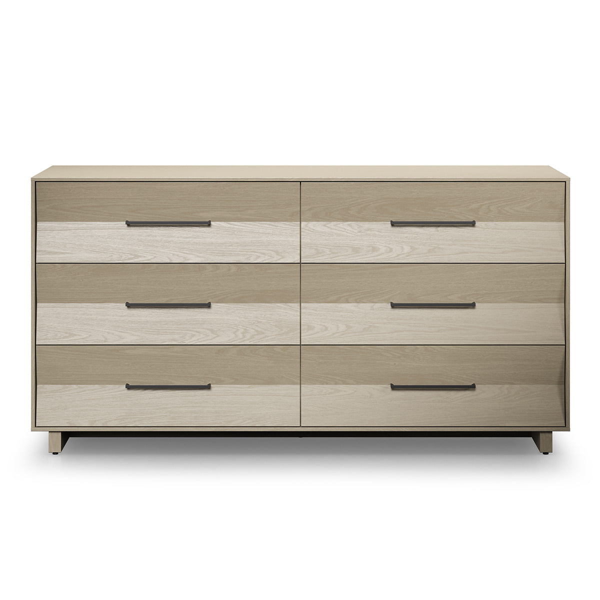 BDI KAVA Bedroom 9686 6-Drawer Dresser (Washed Oak)