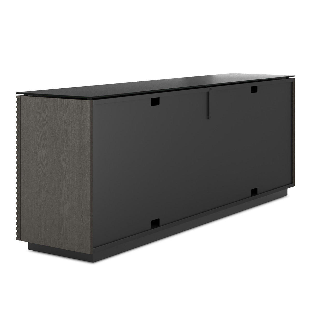 BDI Corridor 8109 4-Door Storage Credenza (Charcoal Stained Ash)