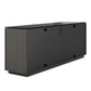 BDI Corridor 8109 4-Door Storage Credenza (Charcoal Stained Ash)