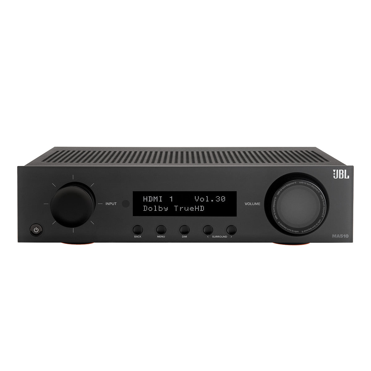 JBL Stage 5.1 Home Theater System with 10 in Sub and 75 Watts/Channel Receiver (Black)