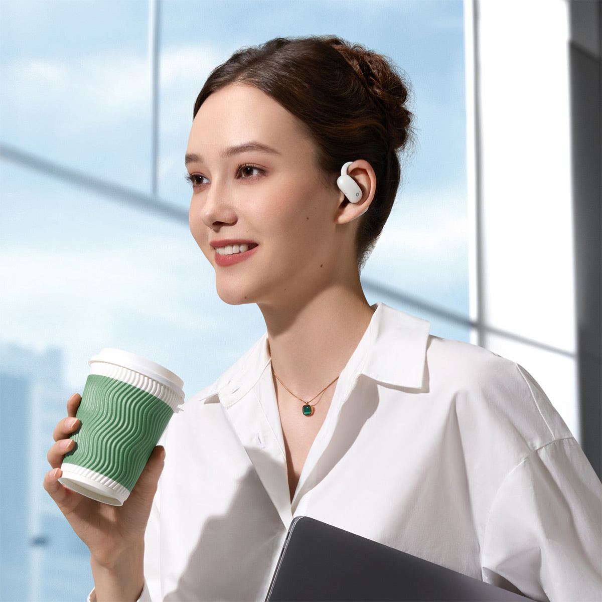 Soundcore Aerofit 2 Wireless Open-Ear Headphones (White)