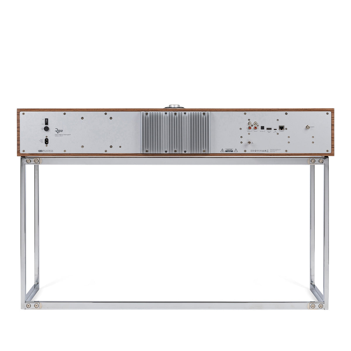 Ruark Audio R810 High Fidelity Radiogram (Walnut/Walnut) with Adjustable TV Mount