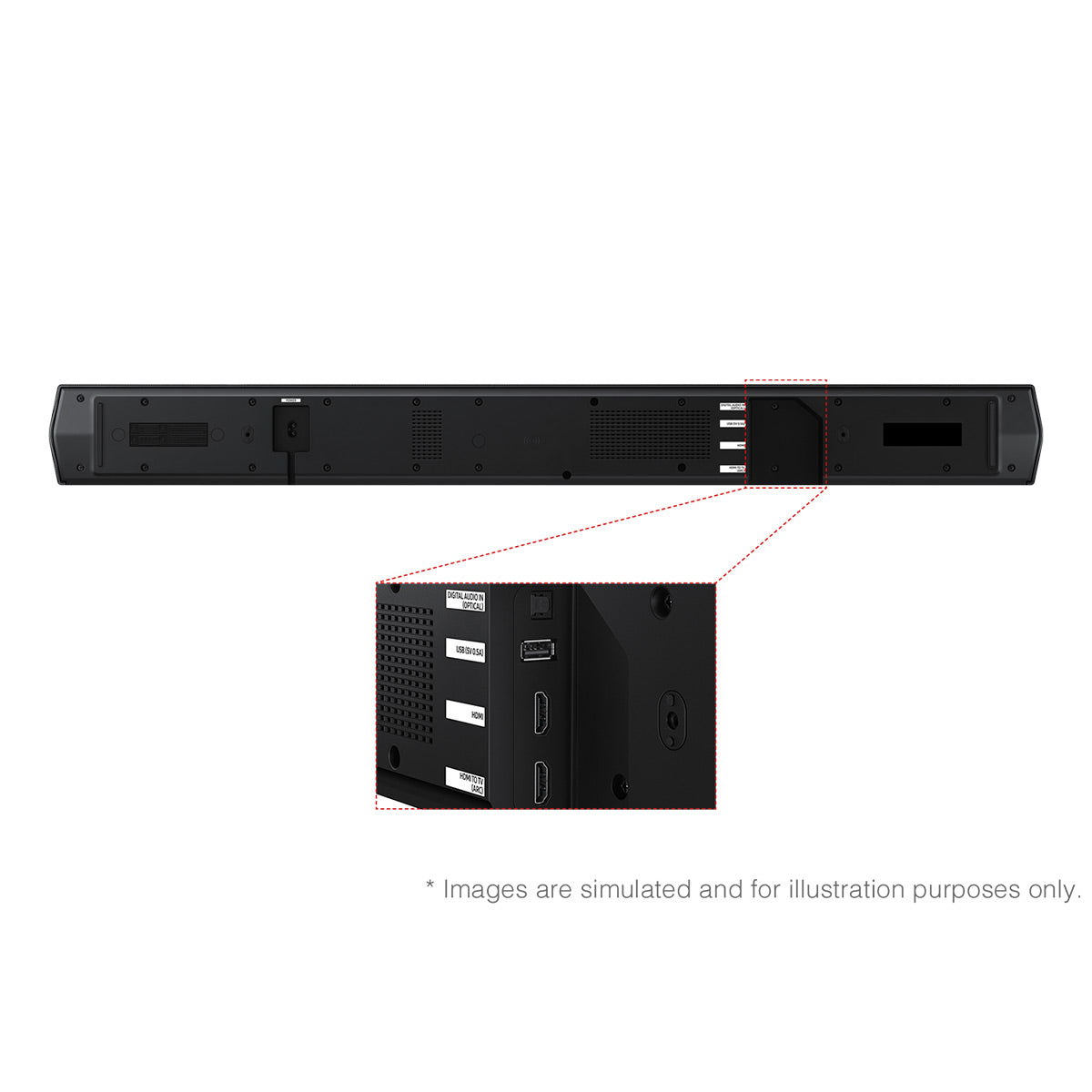 Samsung HW-B750F 5.1 Channel Soundbar and Wireless Subwoofer