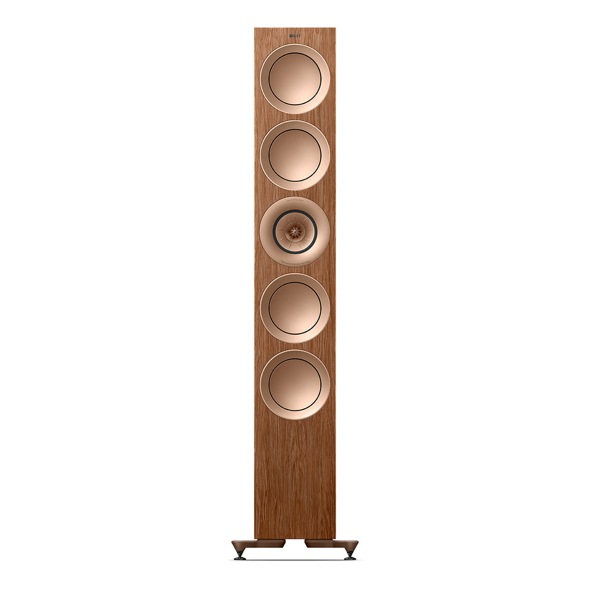 KEF R11 Meta Floorstanding Speaker - Pair (Walnut)