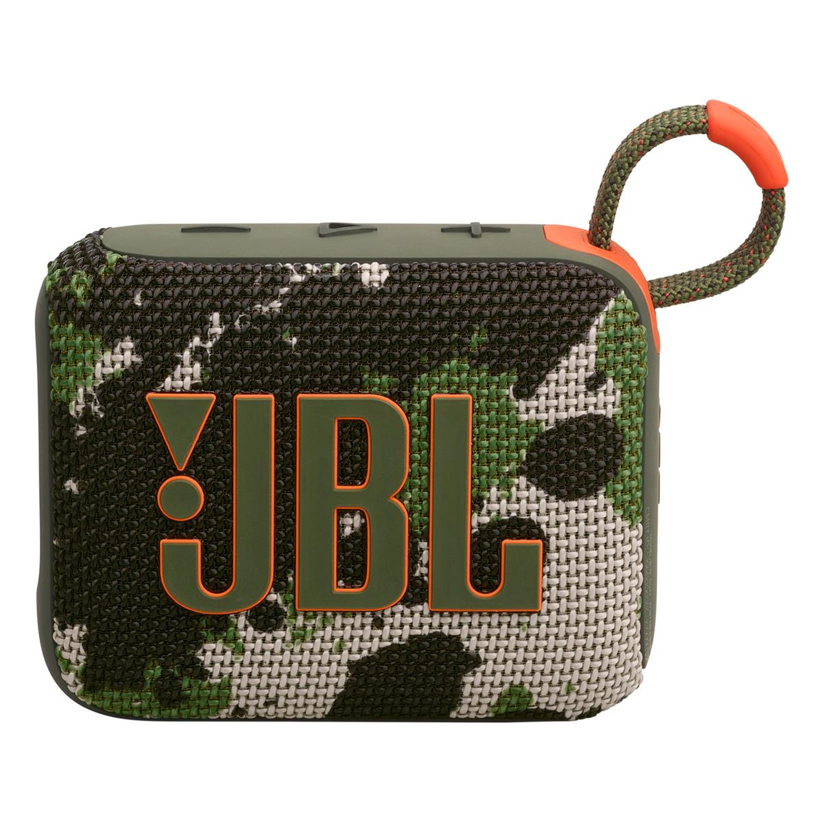 JBL Go 4 Ultra Portable Bluetooth Speaker Bundle with gSport Case (Camo)