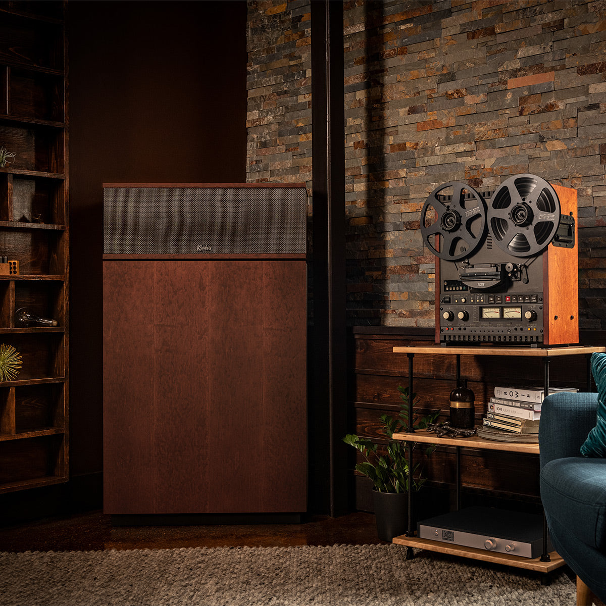 Klipsch Klipschorn AK7 Loudspeaker (American Auburn)