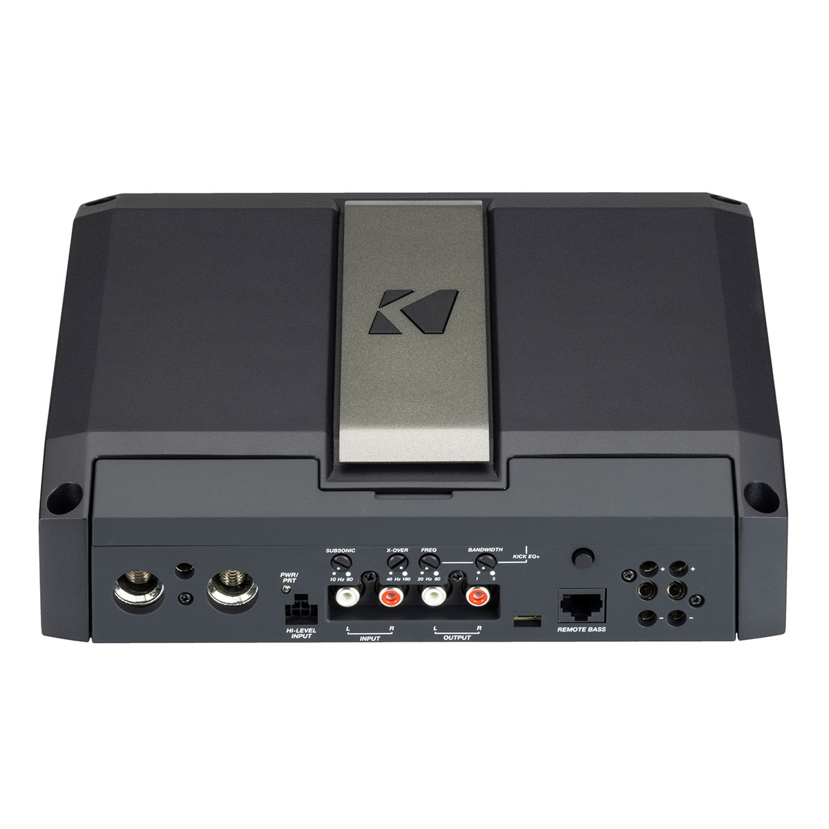 Kicker LX1250.1 Mono Class D Subwoofer Amplifier with Smart Bass
