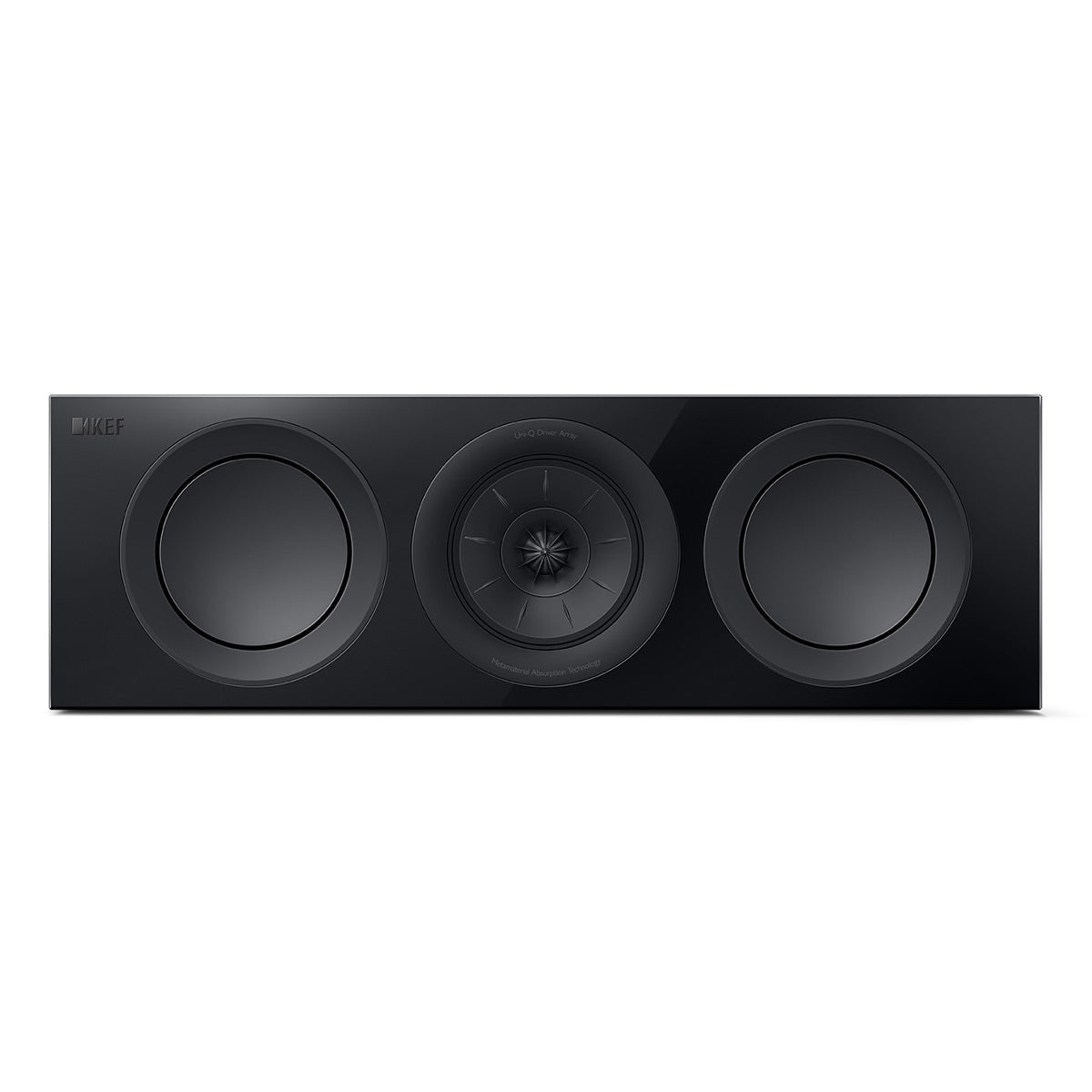 KEF R2 Meta Center Channel Speaker (Gloss Black)