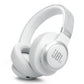 JBL Live 770NC Wireless Over Ear Noise Cancelling Headphone Bundle with gSport Case (White)