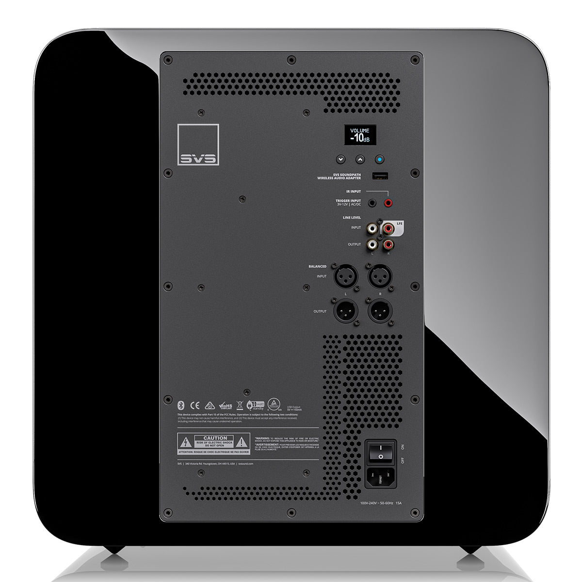 SVS SB-5000 15 Inch Powered Subwoofer (Piano Gloss)
