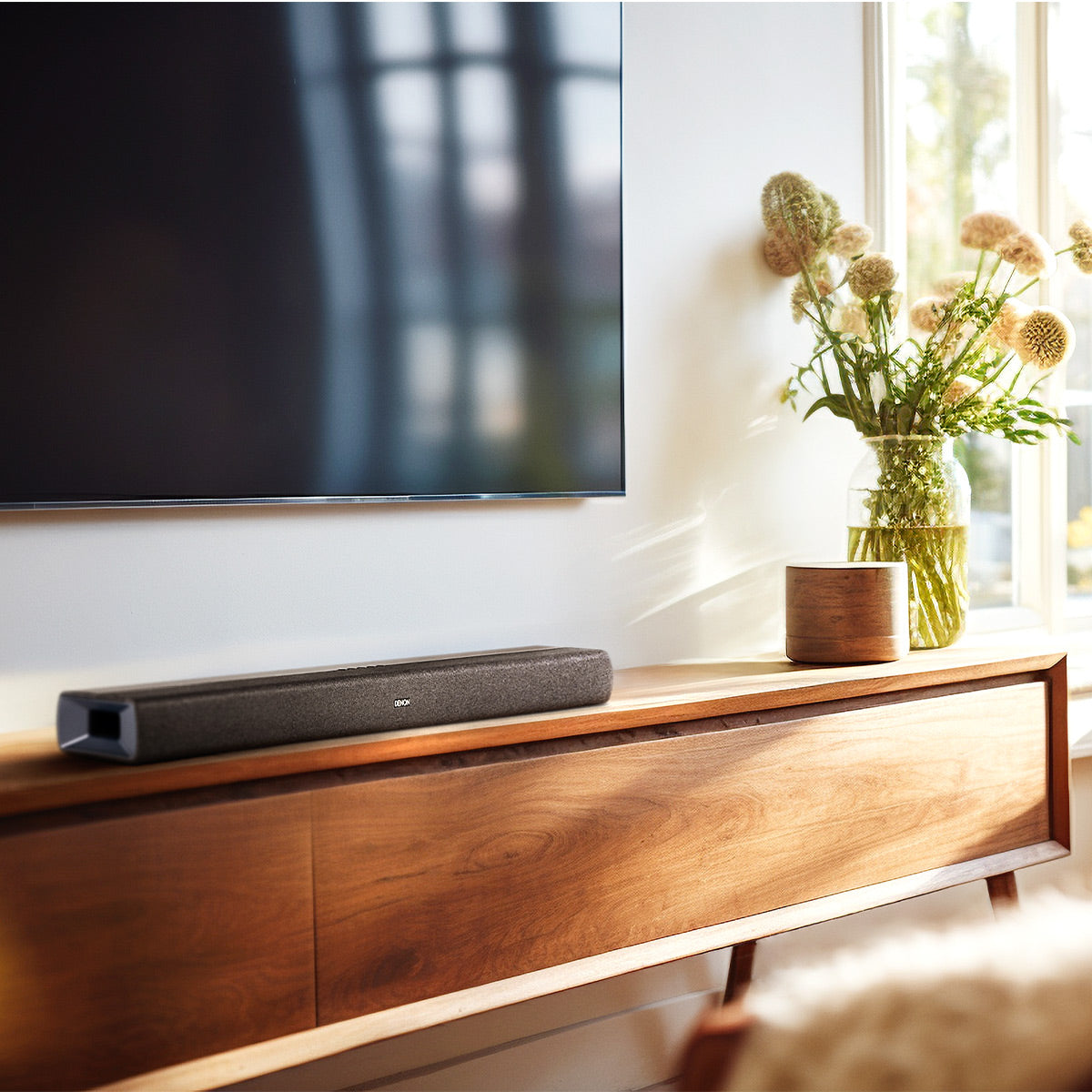 Denon DHT-S218 2.1-Channel Dolby Atmos Soundbar