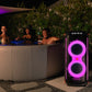 JBL PartyBox 710 Portable Party Speaker with gSport Cargo Sleeve (Black)