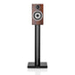 Bowers & Wilkins 707 S3 2-Way Bookshelf Speaker (Mocha) with FS-700 Floor Stand (Black) - Each
