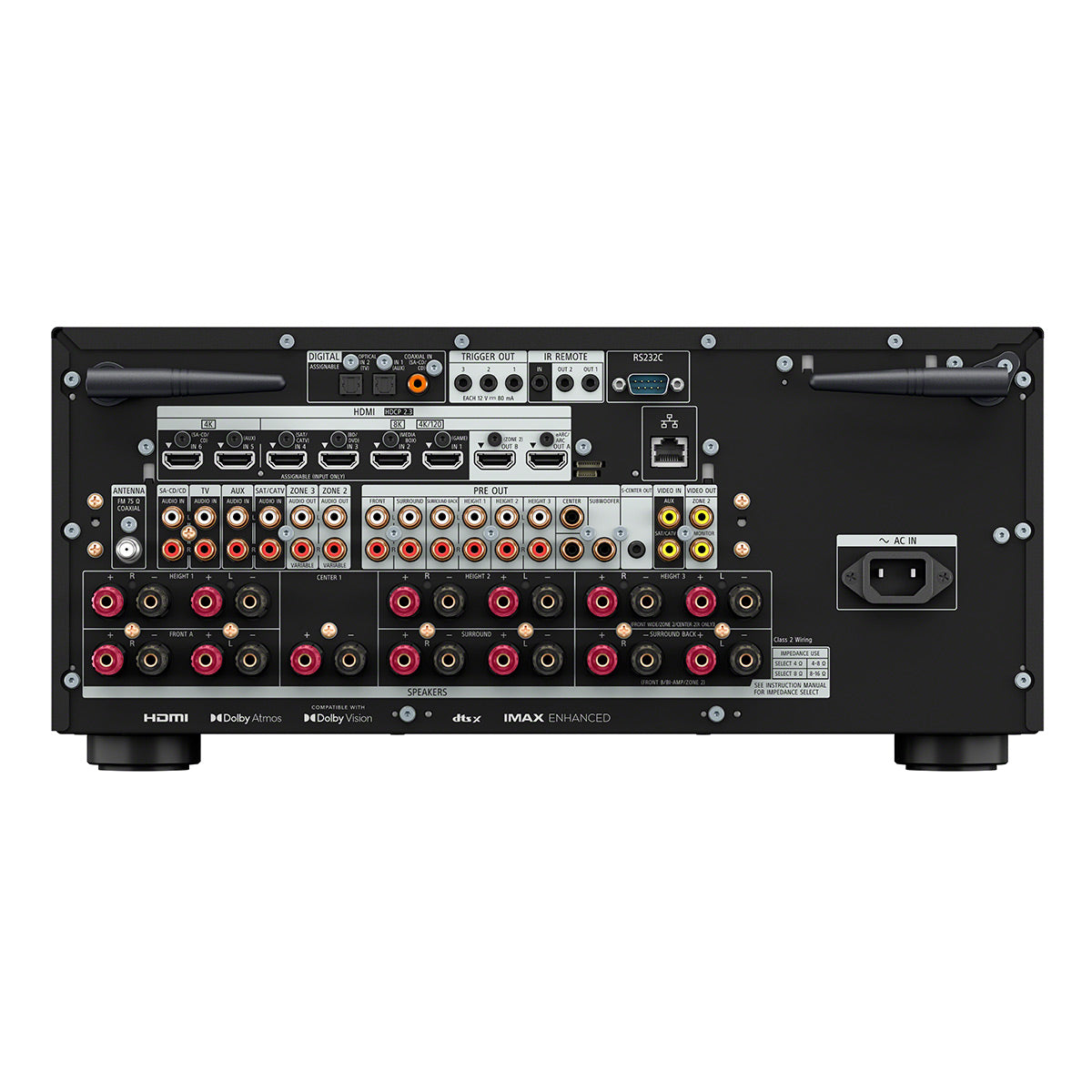 Sony STR-AZ7000ES 13.2 Channel 8K AV Receiver with AudioQuest SKY 3m HDMI Cable