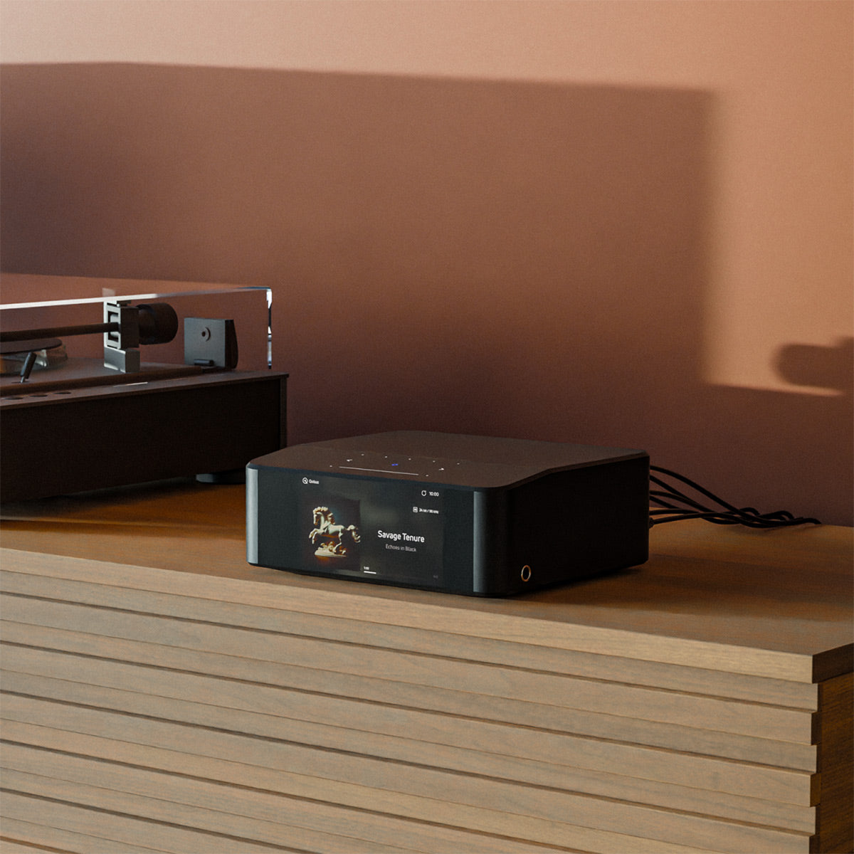 Dali IO-8 Wireless Headphones Bundle with Bluesound NODE ICON Music Streamer (Iron Black)