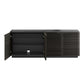 BDI Corridor 8109 4-Door Storage Credenza (Charcoal Stained Ash)