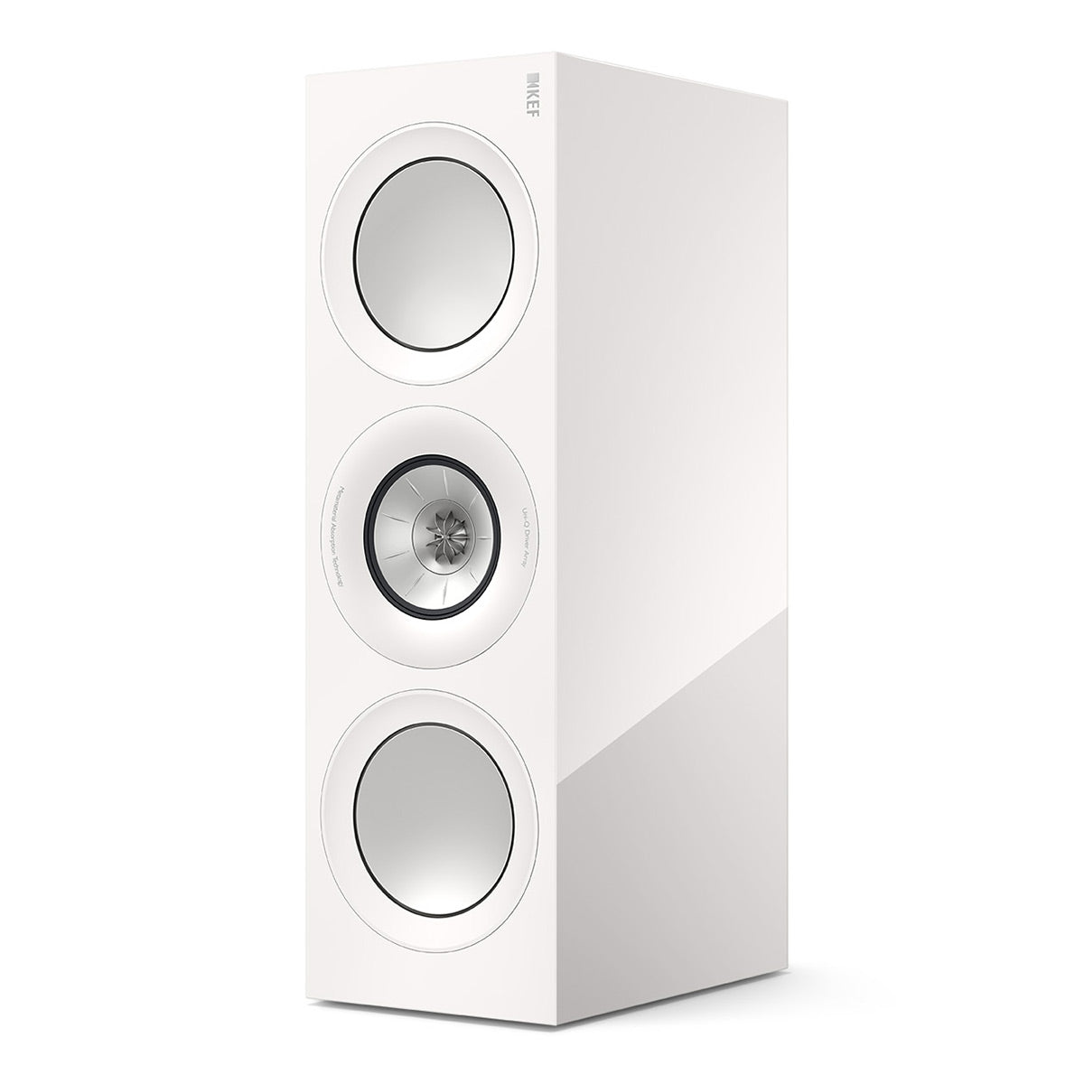 KEF R6 Meta Center Channel Speaker (Gloss White)