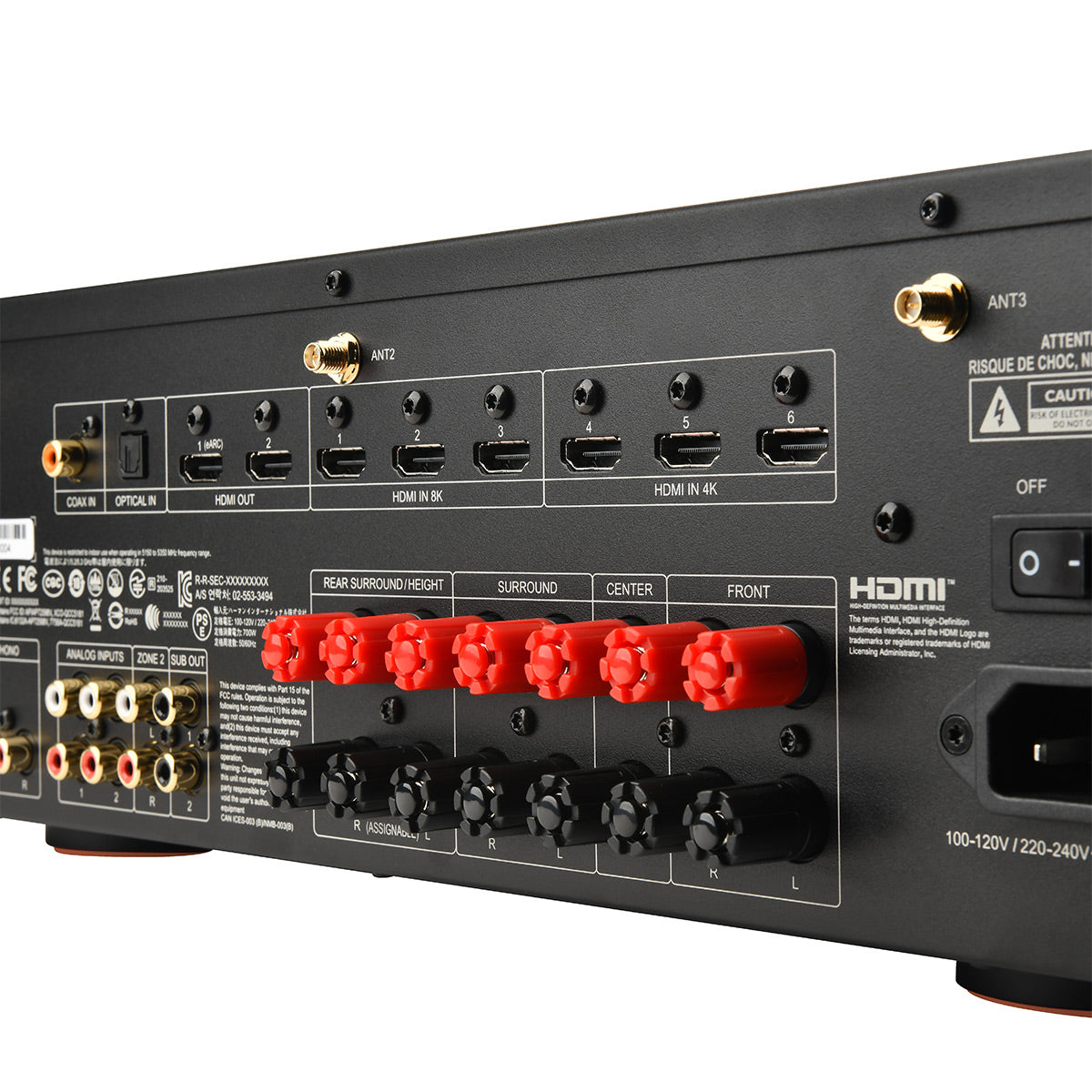 JBL MA7100HP 7.2-Channel 8K AV Receiver (White)