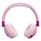 JBL Junior 320 BT Kid Safe On-Ear Wireless Headphones (Purple)