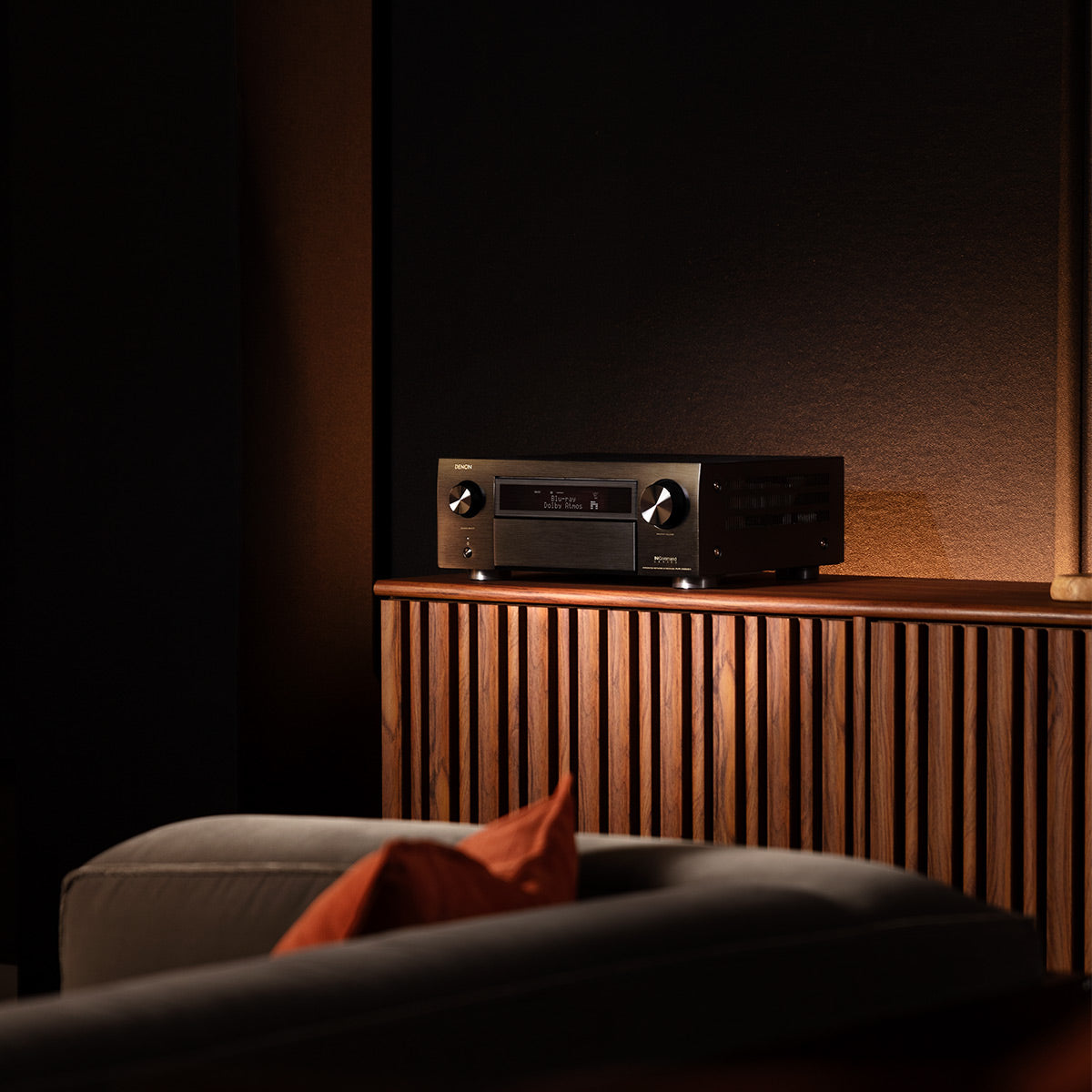 Denon AVR-X6800H 11.4 Channel 8K Receiver with AudioQuest SKY 3m HDMI Cable