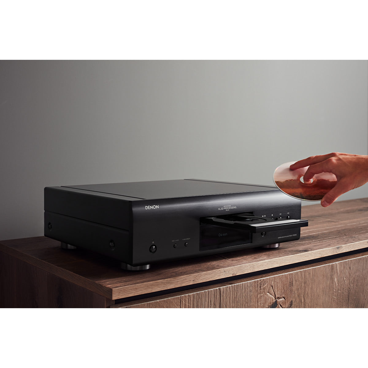 Denon PMA-1700NE 140W Integrated Amp & DCD-1700NE CD/SACD Player (Black)