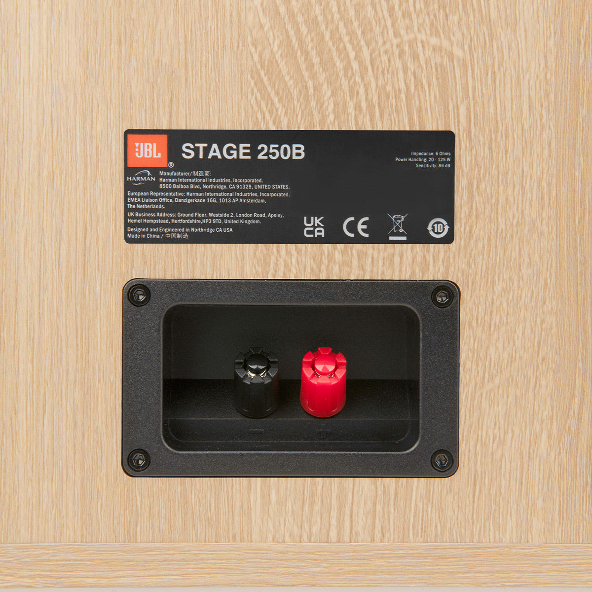 JBL Stage 250B 5.25" Bookshelf Speakers - Pair (Latte)
