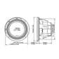 Alpine R2-W12D2 R-Series 12&rdquo; 2-Ohm Subwoofer - Each