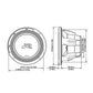 Alpine R2-W12D4 R-Series 12&rdquo; 4-Ohm Subwoofer - Each