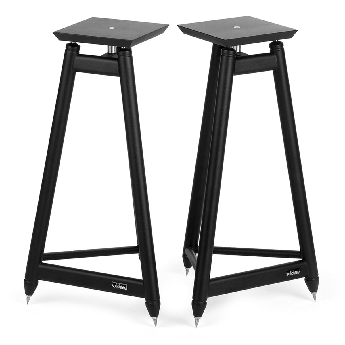 Solid Steel SS6 24" Speaker Stands Pair (Black) World Wide Stereo